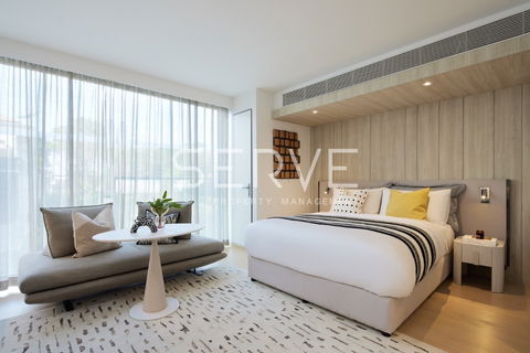 สตูดิโอ กั้นเป็นสัดส่วน 28 ตร.ม ตกแต่งพร้อมเข้าอยู่ คอนโดใหม่ ทำเลดีเดินทางสะดวกใกล้ BTS พร้อมพงษ์ ที่ Scope Promsri /ขายคอนโด