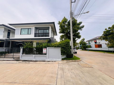 🚩ตัดใจขายปิดภาระ บ้านแฝด หมู่บ้าน บริทาเนีย กม.26 บ้านใหม่มาก ดูแลอย่างดี