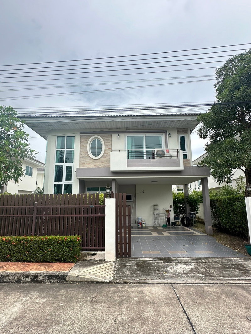 ขายบ้านเดี่ยว : ขายบ้านเดี่ยว 3 นอน 3 น้ำ 2 ที่จอดรถ ในหมู่บ้านศุภาลัย การ์เด้นวิลล์ ระยอง ใกล้โรงเรียนนานาชาติสิงค์โปร ระยอง เซ็นทรัลระยอง