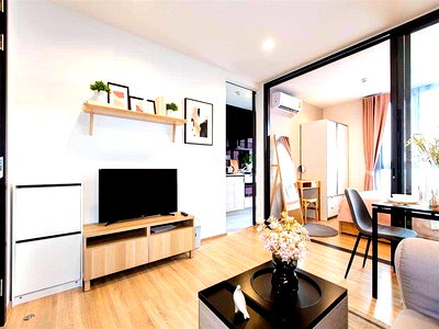 Condos for rent : 💳Accept credit cards💳 The Base Garden Rama 9 🛑LineID: @Habitant (With@) 🛑