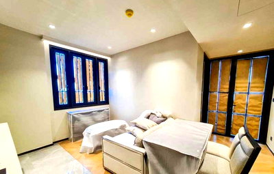 คอนโดให้เช่า : LTHC10859–The Reserve Sukhumvit 61 FOR RENT 2 beds 1 baths size 49 Sq.m. Near BTS Ekkamai Station ONLY 50k/month