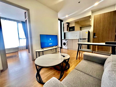 Condos for rent Big C Extra Rama 4 : 🔥Spacial price🔥 For rent CLOUD Thonglor Phetchaburi (1bed+) 1 bedroom, 1 bathroom, 1 office room, 38 sq m., fully furnished.