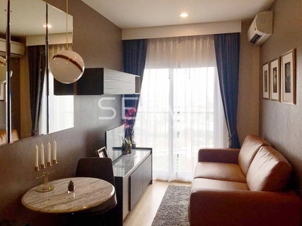 Nice View & Nice Location 1 Bed Super High  Perfect Location MRT Thailand Cultural Centre 80m @ Noble Revolve Ratchada 1 