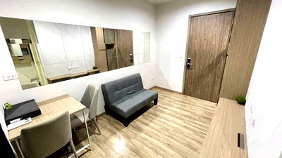 Condos for rent : Condo for rent: Niche Mono Sukhumvit - Bearing, ready to move in. If interested, contact Line @goodmanpro or call 0999029192.
