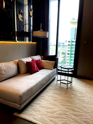 คอนโดให้เช่า : LTHC10864–THE ESSE at SINGHA COMPLEX FOR RENT 1 beds 1 baths size 48 Sq.m. Near MRT Petchaburi Station ONLY 42k/month
