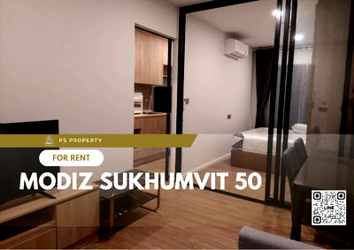Condos for rent : For rent ✨ MODIZ Sukhumvit 50 ✨ furniture, complete electrical appliances, near BTS On Nut.