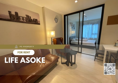 รูปภาพ For rent ✨ Life Asoke ✨ complete furniture and electrical appliances, near MRT.