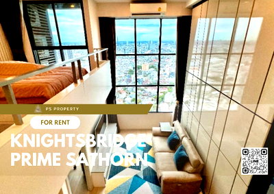 Condos for rent : For rent ✨ Knightsbridge Prime Sathorn ✨ DUPLEX room, complete furniture and electrical appliances.