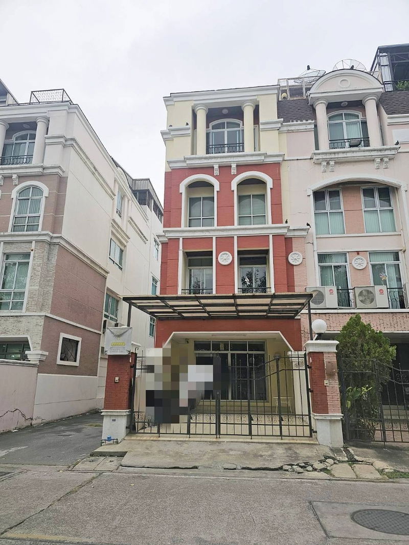 Townhouses for rent : Townhouse for rent, 4 floors, Arunphat Village, Rama 3, Tel. 0999983897