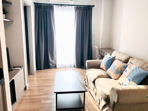  (For Rent)  𝐂𝐡𝐚𝐩𝐭𝐞𝐫 𝐎𝐧𝐞 𝐌𝐢𝐝𝐭𝐨𝐰𝐧 Lat Phrao 24  1 BR, next to MRT Lat Phrao >> very good price 🔥Only 15,000 baht/month🔥 