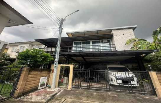 ขายบ้านเดี่ยว : ขาย บ้านเดี่ยว N1139 ภัสสร เพรสทีจ พัฒนาการ 206 ตรม 72 ตรว