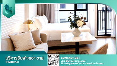 Condos for rent Victory Monument :  For rent Park Origin phayathai, very beautifully decorated room. Fully furnished, ready to move in LH-RW005147