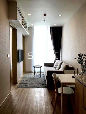 Condos for rent BTS Phrom Phong : 🔥28K🔥-1 Bed 34.74 Sq.m. High Fl. 15+ Luxury Condominium Good Location Close to BTS Phrom Phong 450 m. at Noble STATE 39 Condo  / For Rent