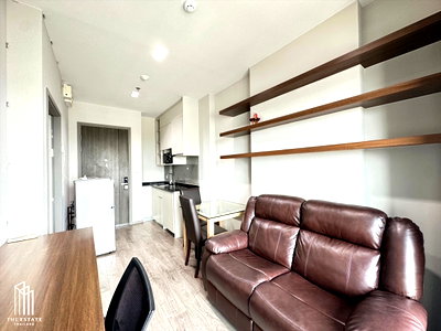 Condos for rent : For rent Whizdom Avenue Ratchada-Ladprao, High Floor, North and East Facing This spacious 1-bedroom unit features an extra-large layout 