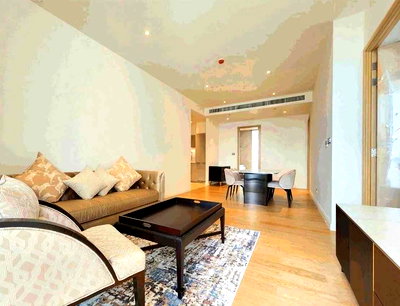 เช่าคอนโด รร.พณิชยการสีลม : LTHC10914–Magnolias Waterfront Residences FOR RENT 2 beds 2 baths size 102.55 Sq.m. Near BTS Charoen Nakhon Station ONLY 120k/month