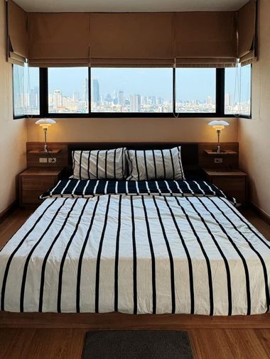 1-bed condo for rent, 57 sqm, Supalai Casa Riva
