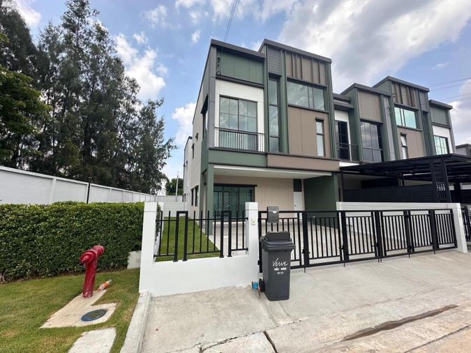 4-bed townhouse for rent, 152 sqm, 45.5 sq wah, Verve Saimai - Phaholyothin