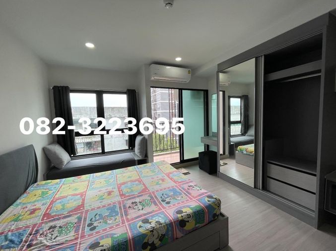 คอนโดไห้เช่า ศุภาลัย รีสอร์ต สุขุมวิท107 ห้องสตูดิโอ พร้อมอยู่ สนใจติดต่อ 082-3223695