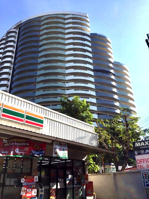 Condos for rent : Condo for rent Leam Chabang Tower 64 Sq.m. Kasetsart University Sriracha Ao Udom Seaport  