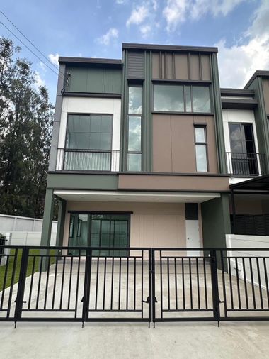 4-bed townhouse for rent, 152 sqm, 45.5 sq wah, Verve Saimai - Phaholyothin