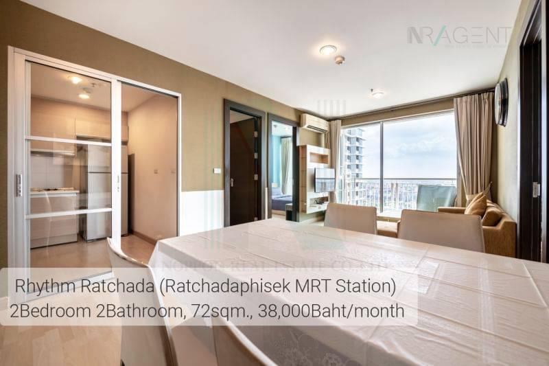 picture ð For Rent Condo Rhythm Ratchada Building A, Floor 24,2 bed room, Room size 72.00 sqm - 7/8