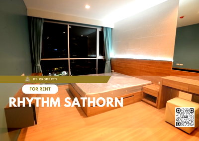 Condos for rent : For rent ✨ Rhythm Sathorn - Narathiwas ✨ complete furniture and electrical appliances, near BTS Saphan Taksin.