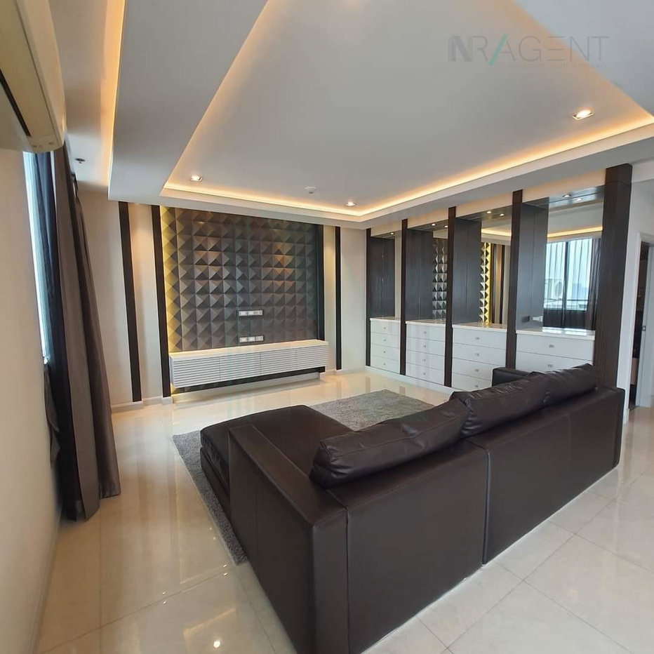 รูป 🔺 ให้เช่าคอนโด เดอะ โฟร์วิงส์ เรสซิเดนซ์ อาคาร 1 ชั้น 26 Penthouse ขนาด 300.00 ตรม ใกล้ สนามกอล์ฟ กรุงเทพกรีฑา - รูปที่ 3/8