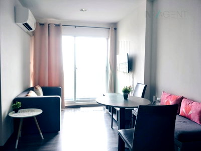คอนโดให้เช่า : ให้เช่าคอนโด เดอะ ทรัสต์ แอท บีทีเอส เอราวัณ อาคาร 1 ชั้น 11 1 ห้องนอน ขนาด 28 ตรม ใกล้ BTS เอราวัณ