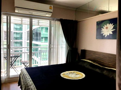 Condos for rent Ratchadaphisek Road : For Rent Condo GRAND PARK VIEW Building 1, Floor 21,1 bed room, Room size 41.00 sqm