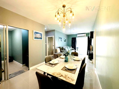 Condos for rent Chaturathit Road : 🔺 For rent condo SUPALAI VERANDA RAMA 9 Building A, Floor 8,2 bed room, Room size 65.00 sqm