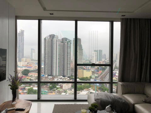 📌 For Sell Condo THE BANGKOK SATHON Building 1, Floor 24,2 bed room, Room size 104.00 sqm