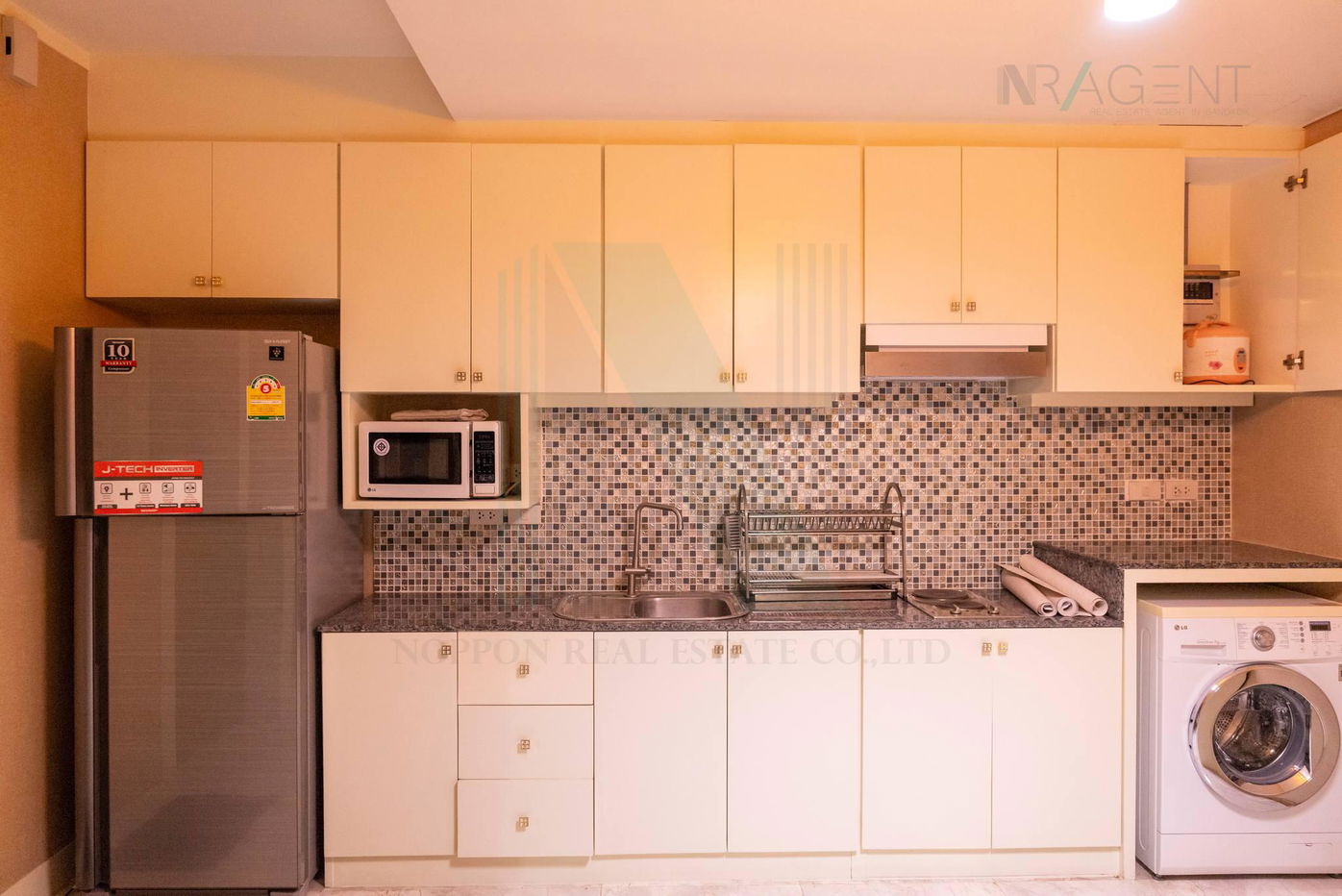 รูป 🔺 ให้เช่าคอนโด โนเบิล รีมิกซ์ สุขุมวิท 36 อาคาร A ชั้น 23 1 ห้องนอน ขนาด 45 ตรม ใกล้ Makro Food Service ทองหล่อ 9 - รูปที่ 8/8