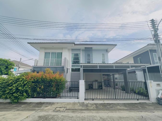 ขายบ้านเดี่ยว  หมู่บ้านพฤกษานารา เลี่ยงหนองมน หลังมุม 