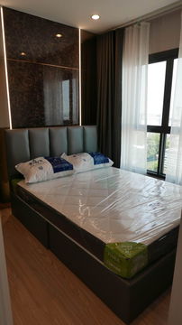 🎊 For Rent Condo THE TREE HUA MAK INTERCHANGE Building B, Floor 20,1 bed room, Room size 26.00 sqm