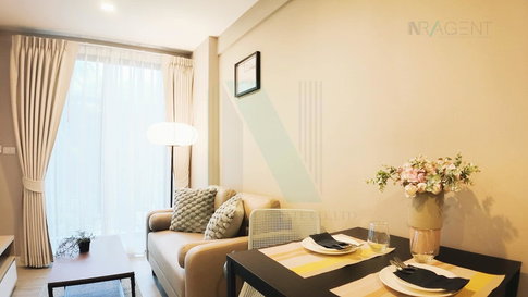 🚩 For rent condo METRO LUXE RIVERFRONT Building D, Floor 1,1 bed room, Room size 30 sqm