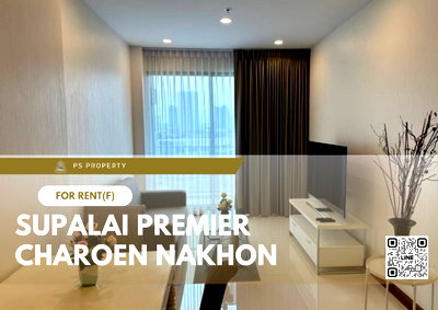 คอนโดให้เช่า : ให้เช่า ✨ Supalai Premier Charoen Nakhon ✨ ใกล้ BTS กรุงธนบุรี เฟอร์นิเจอร์ และ เครื่องใช้ไฟฟ้าครบ 