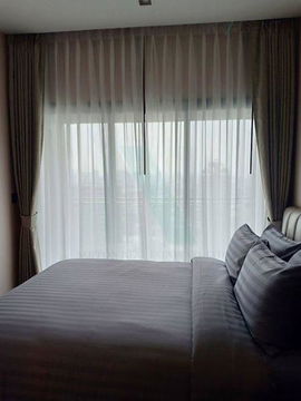 For Rent Condo THE LINE ASOKE - RATCHADA Building 1, Floor 28,1 bed room, Room size 35.00 sqm