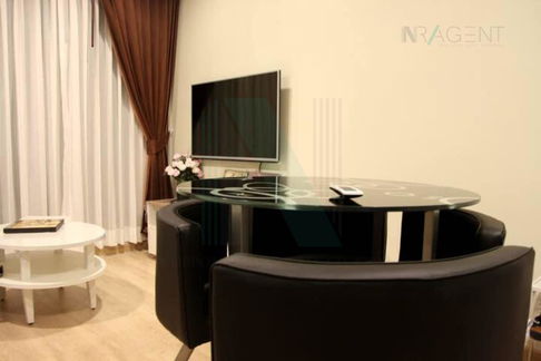 For rent condo TEMPO ONE RAMKHAMHAENG - RAMA 9 Building 1, Floor 4,2 bed room, Room size 41 sqm