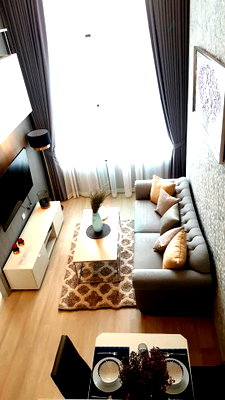 Condos for rent : For Rent Condo KNIGHTSBRIDGE PRIME SATHORN Building 1, Floor 26,Duplex, Room size 44.00 sqm