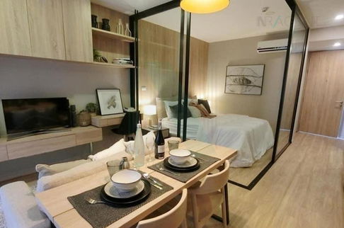 🚩 For Rent Condo BLOSSOM CONDO @ SATHORN-CHAROENRAT Building C, Floor 2,1 bed room, Room size 30.00 sqm