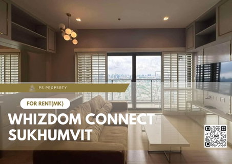 รูปภาพ For rent ✨ Whizdom Connect Sukhumvit ✨ beautifully decorated, fully furnished. Electrical appliances near BTS Punnawithi