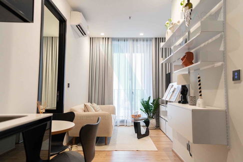 📌 For rent condo NOBLE AROUND ARI Building 1, Floor 14,1 bed room, Room size 35 sqm