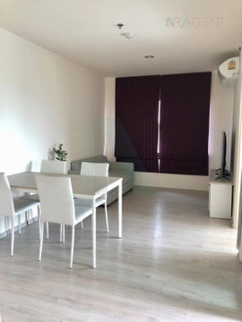 🔺 For rent condo ASPIRE RATCHADA-WONGSAWANG Building B, Floor 5,2 bed room, Room size 46.00 sqm