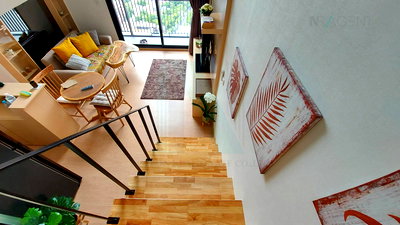 คอนโดให้เช่า : 🎊 ให้เช่าคอนโด มารุ เอกมัย 2 อาคาร 1 ชั้น 29 Duplex ขนาด 42.00 ตรม ใกล้ Big C เอกมัย