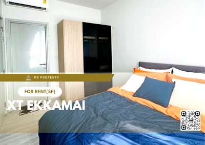 Condos for rent : For rent 🔥 XT EKKAMAI 🔥 complete furniture and electrical appliances, near BTS Ekkamai.