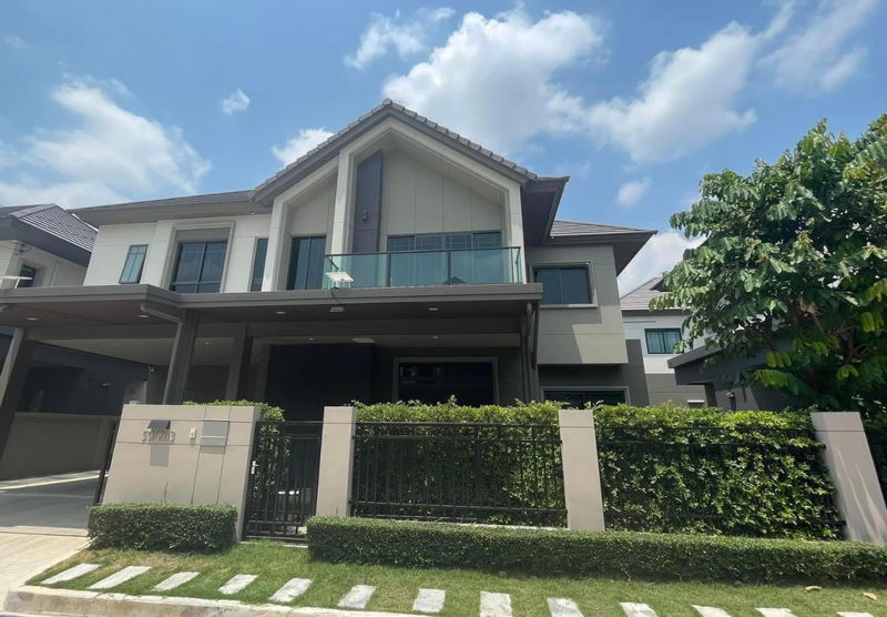 ขายบ้านเดี่ยว : #G124601✅ 19/09/67 ขายบ้านเดี่ยว Bangkok Boulevard Chaengwattana2 📲📢สอบถาม ld line @condoboy 