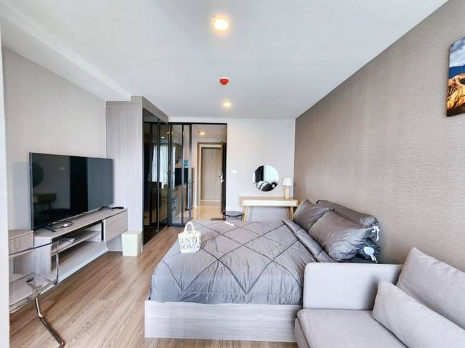🌳🌳For rent The Origin Ratchada 🌳🌳Rent for only 13,000 baht/month 🌺 Area size 24 sq.m.  ID LINE : @190evxgl 