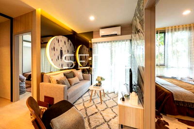 Condos for rent : 2 Bed 1 Bath For Rent Good Location Close To BTS Don Mueang International Airport  @  Nue Connex  DonMueang