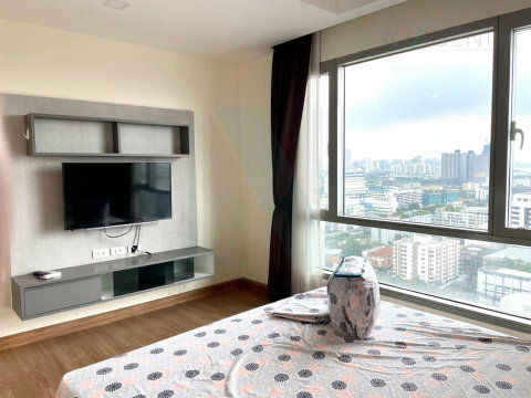 📌 For Rent Condo THRU THONGLOR Building 1, Floor 24,2 bed room, Room size 62.00 sqm