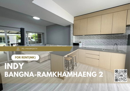 รูปภาพ Townhouse for rent 📍 Indy Bangna-Ramkhamhaeng 2 📍 2 bedrooms, 3 bathrooms, complete furniture and electrical appliances.